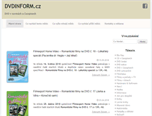 Tablet Screenshot of dvdinform.cz